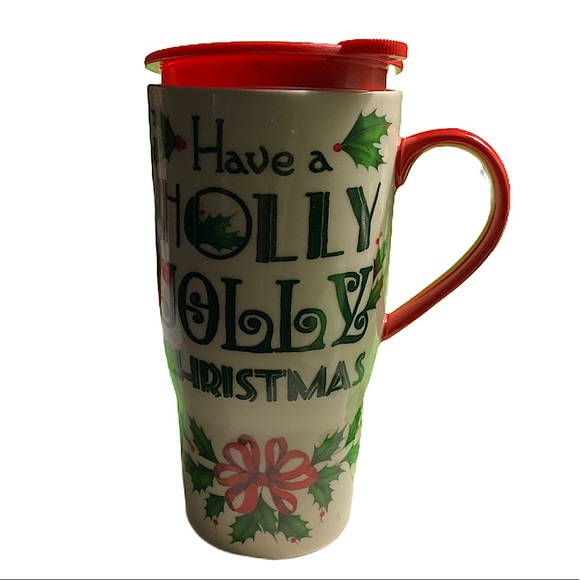2/$40 💥🆕 Macy's Lenox Heat Changing Christmas Ceramic 20oz Travel Mug | 237 - Picture 3 of 11